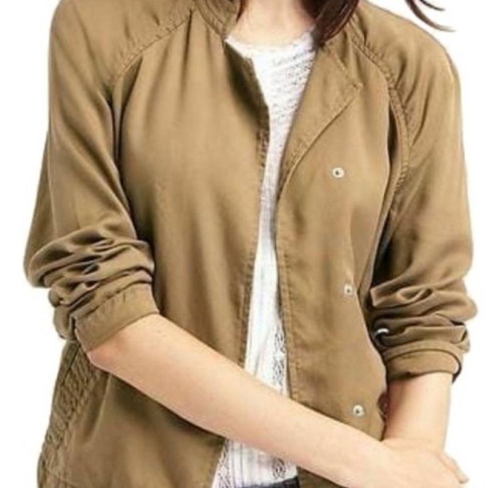 Gap Collarless Utility Jacket - image 1